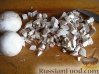 Фото приготовления рецепта: Тарталетки с грибной начинкой - шаг №5