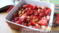   :      (Rhubarb and strawberry crumble) -  1