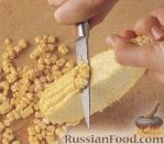 Фото приготовления рецепта: Рисовый салат с кукурузой - шаг №4
